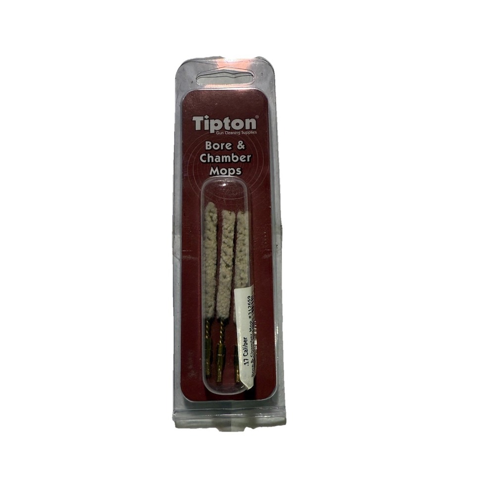 Tipton Bore And Chamber Mop‎ 17 Caliber NEW 3 Pk